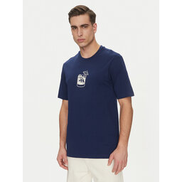adidas adidas Póló Lounge Drink Graphic JJ4014 Sötétkék Regular Fit
