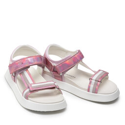 

Босоніжки Tommy Hilfiger Velcro Sandal T3A2-32180-1382 S Pink/White X054, Рожевий
