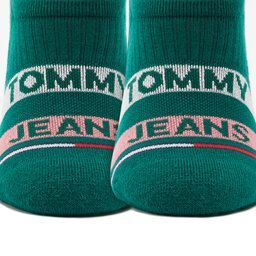 

Низькі шкарпетки unisex Tommy Jeans 701221225 Green 002, Зелений