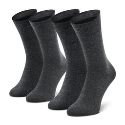 Tom Tailor Ankelstrumpor 2-pack Tom Tailor 9002 Anthracite 620