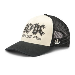 American Needle Cappellino American Needle Sinclair - ACDC SMU730A-ACDC Black/Ivory