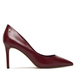 Tommy Hilfiger High Heels Tommy Hilfiger Essential Pointed Pump FW0FW09362 Dunkelrot