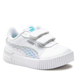 

Снікерcи Puma Carina 2.0 Mermaid V Inf 389745 01 Puma White/Hero Blue/Silver, Білий