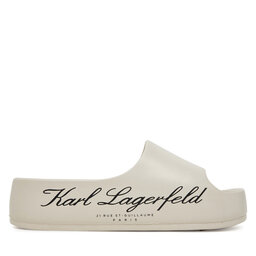 KARL LAGERFELD Şlapi KARL LAGERFELD Kobo II KL86000 Alb