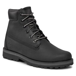 Timberland Bottes de randonnée Timberland Courma Kid Traditional6In TB0A28W90011 Black Full Grain