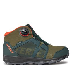 adidas Trekingová obuv adidas Terrex Boa Mid Rain.Rdy IF7509 Zelená