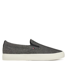 Tommy Hilfiger Teniszcipő Tommy Hilfiger Th Hi Vulc Low Slip On Ch FM0FM05390 Szürke