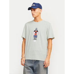 Jack&Jones Jack&Jones Camiseta Eight Skull 12264841 Gris Standard Fit