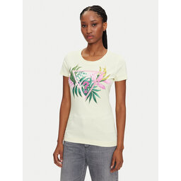 Guess Guess Футболка W5GI07 J1314 Жовтий Regular Fit