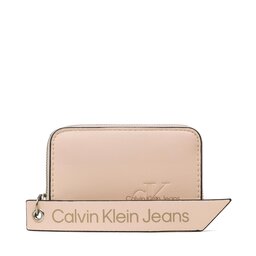 Calvin Klein Jeans Pequeña cartera de mujer Calvin Klein Jeans Sculpted Med Zip Around Tag K60K610578 TGE