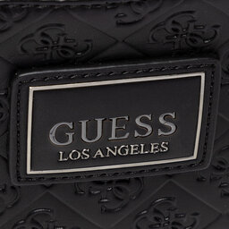 

Сумка на пояс Guess Dan Logo (Embossed) HMDNLE P0230 BLA, Чорний