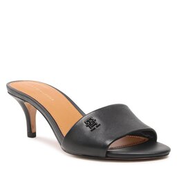 Tommy Hilfiger Papucs Tommy Hilfiger Th Elevated Mid Heel Sandal FW0FW07453 Black BDS