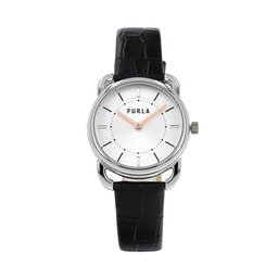 Furla Klocka Furla New Sleek WW00023-BX0229-P1900-1-003-20-CN-W Nero/Talco h