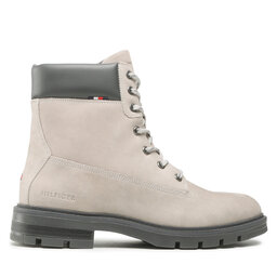 

Черевики туристичні Tommy Hilfiger Padded Nubuck Boot FM0FM04205 Antique Silver PRT, Сірий