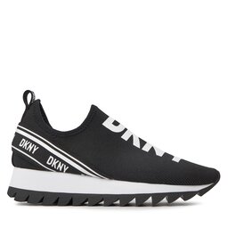 DKNY Pamm Lace Up Sneaker Black/White