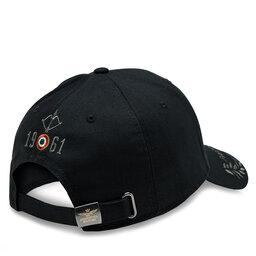 

Бейсболка Aeronautica Militare 232HA1104CT2261 Jet Black 34300, Чорний
