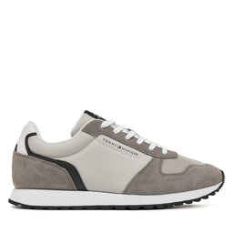 Tommy Hilfiger Sneakersy Tommy Hilfiger New Runner Eva Mix FM0FM05465 Šedá