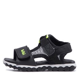 

Босоніжки Bibi Summer Roller Spoi 1103053 Black/Graphite/Amarelo Fluor, Чорний