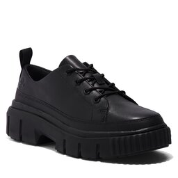 Timberland Laisvalaikio batai Timberland Greyfield Leather Ox TB0A5PBS0151 Black Full Grain