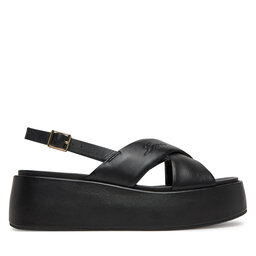 LOVE MOSCHINO Sandali LOVE MOSCHINO JA16187I0MIA0000 Črna