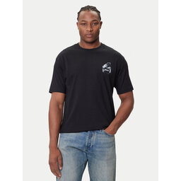 BOSS BOSS Camiseta 50546374 Negro Relaxed Fit