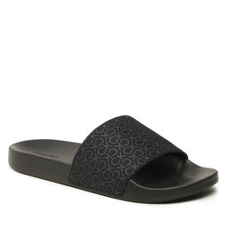 Calvin Klein Pantoletten Calvin Klein Pool Slide Mono HM0HM00963 Schwarz