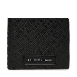 Tommy Hilfiger Velká pánská peněženka Tommy Hilfiger AM0AM13027 Černá