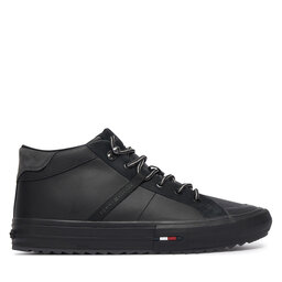Tommy Hilfiger Sneakers Tommy Hilfiger Harlem Street Cleat Winter FM0FM05954 Schwarz