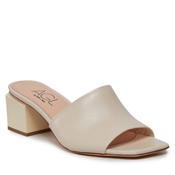 AGL Chanclas AGL Angie Mule D660011PCKB074G125 Gesso/Gesso