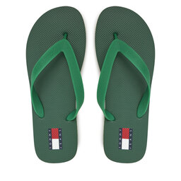 Tommy Jeans Čības uz pirksta Tommy Jeans Tjm Beach Sandal EM0EM01560 Zaļš