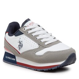 U.S. Polo Assn. Sportcipő U.S. Polo Assn. Nobik001B NOBIK001B/BHT2 Whi/Lgr02