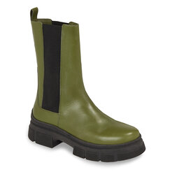 Tommy Hilfiger Ghete Jodhpur Tommy Hilfiger Essential Leather Chelsea Boot FW0FW07490 Putting Green MS2