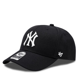 47 Brand Шапка с козирка 47 Brand Mlb NY Yankeess BMVPSP17WBPBKW Black