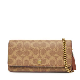 Coach Сумка Coach Evie CZ482 B4XHG Коричневий