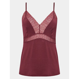 Femilet by Chantelle Femilet by Chantelle Camiseta de pijama Jazz FNA510 Guinda/burdeos Regular Fit