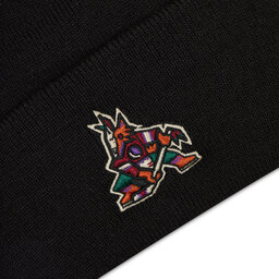 

Шапкa 47 Brand Nhl Arizona Coyotes Haymaker '47 Cuff Knit H-HYMKR21ACE-BK Black, Чорний