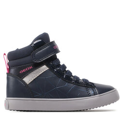 Geox Kotníková obuv Geox J Gisli G. A J164NA 00454 C4268 M Tmavomodrá
