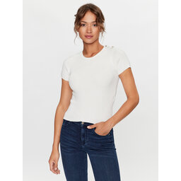 Liu Jo Liu Jo Футболка CF3204 MS99E Білий Slim Fit