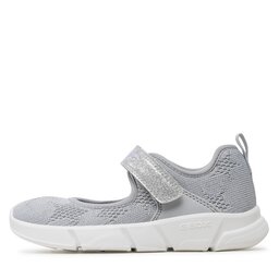 Geox Ballerinaskor Geox J Aril Girl J35DLF07QBCC1007 S Silver