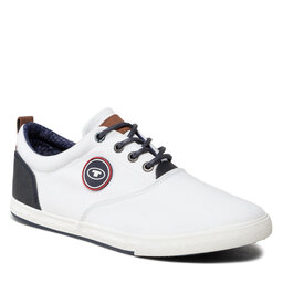 Tom Tailor Sneakers aus Stoff Tom Tailor 3280604 White