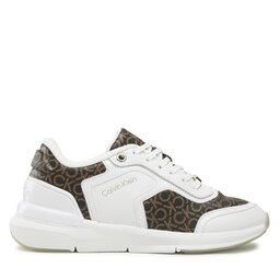 

Снікерcи Calvin Klein Flexi Runner Lace Up HW0HW01216 White/Brown Mono 0K4, Білий
