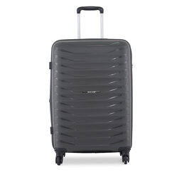 Semi Line Μεσαία Βαλίτσα Semi Line T5586-4 Γκρι