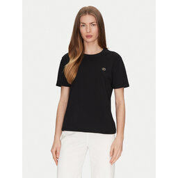 TWINSET TWINSET T-Shirt 251TP2074 Μαύρο Regular Fit