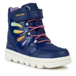 Geox Stiefel Geox J Willaboom Girl B A J36HWA 054FU C4243 M Navy/Multicolor