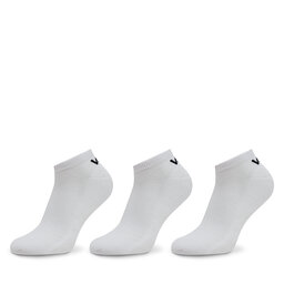 Vans 3 pares de calcetines cortos para mujer Vans Classic Low VN000XS8WHT Blanco
