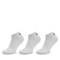 Vans Sada 3 párů dámských nízkých ponožek Vans Classic Low VN000XS8WHT Bílá
