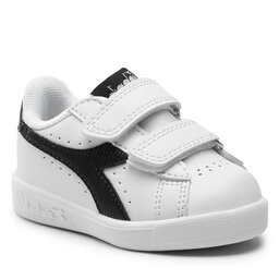 Diadora Sneakersy Diadora Game P Td Girl 101.177018 01 C1880 White/White/Black