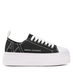 

Кеди Armani Exchange XDX115 XV695 S526 Black/Optic White, Чорний