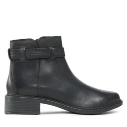 

Ботильйони Clarks Maye Ease 261679514 Black Leather, Чорний