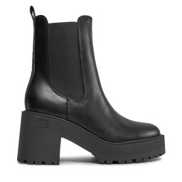 Guess Botki Guess Lucah2 FL8L2H LEA10 Czarny